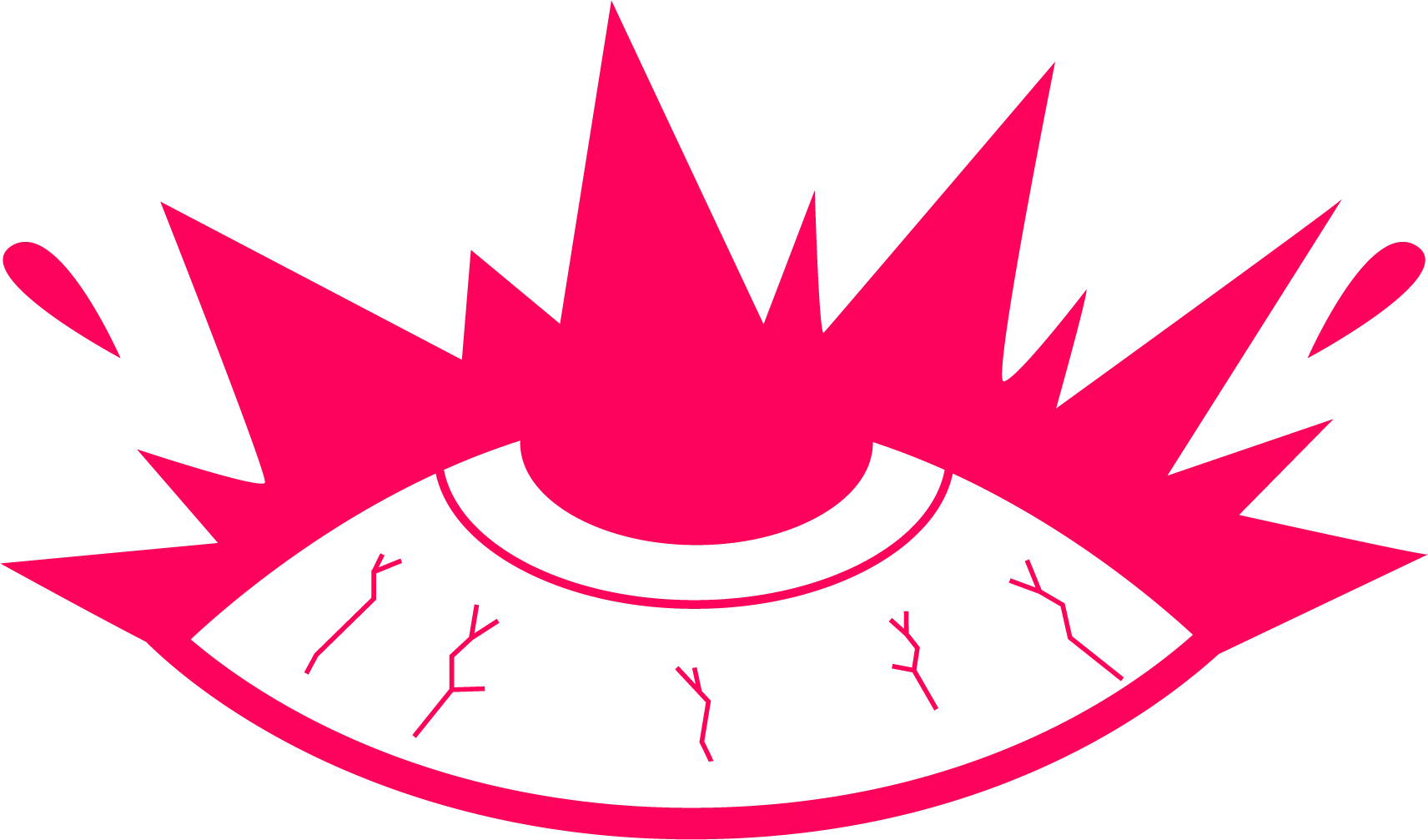 Logo de Fotofobia: un ojo